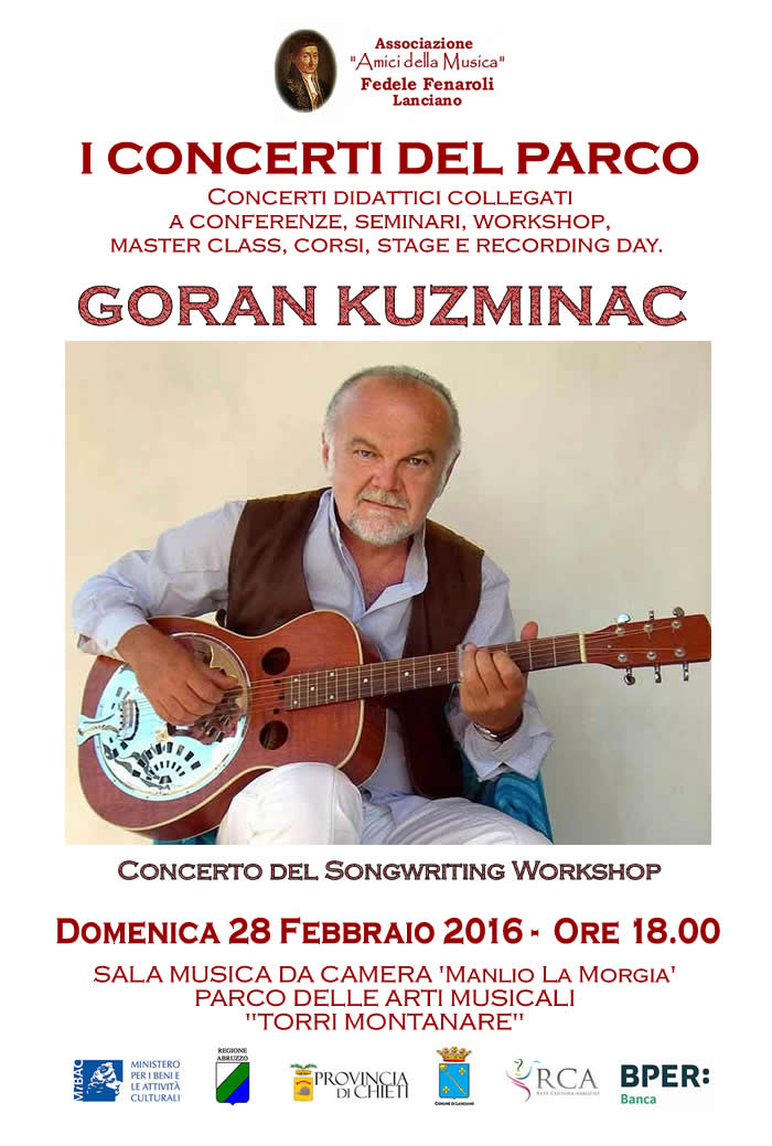 Songwriting Workshop e Concerto