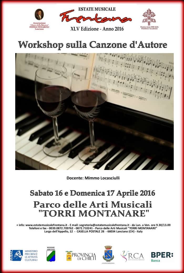 Workshop sulla Canzone d
